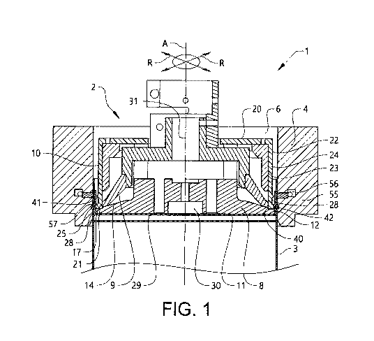 A single figure which represents the drawing illustrating the invention.